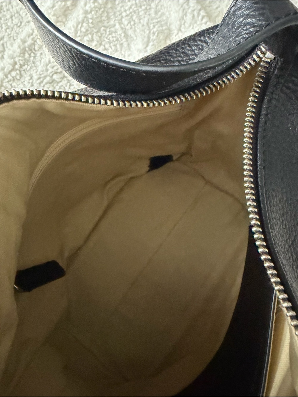 The Horse Black Pebbled Leather Shoulder Bag - Picture 9 of 11